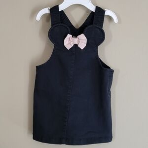 Disney black jumper dress with Minnie Mouse ears